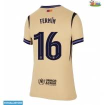 Barcelona Fermin Lopez #16 Bortedrakt Dame 2025-26 Kortermet